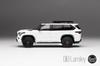 Gaincorp Products Diecasttalk X Lamley Custom 164 Toyota Sequoia TRD PRO Ice Cap White Finished Product