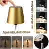 Wireless LED Wine Bottle Light Rechargeable Vases Table Lamp Touch Switch Night Light for Cafe Bar Club el Restaurant Decor