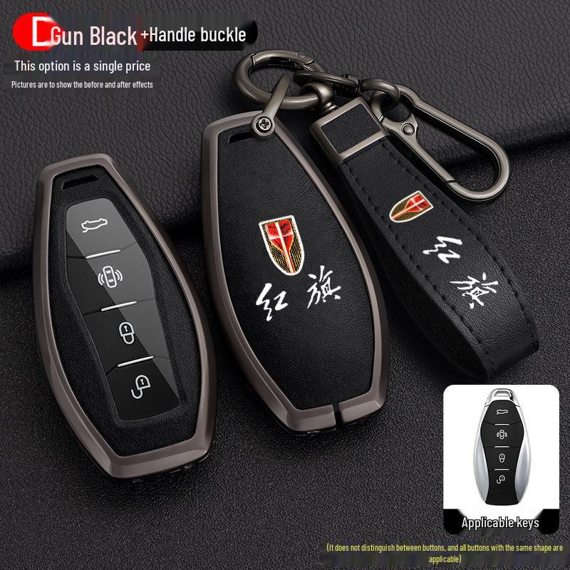 2023 Hongqi H5/H6/HS5 Men's Key Case for HS3 & HQ9 with EQM5 High-End Shell