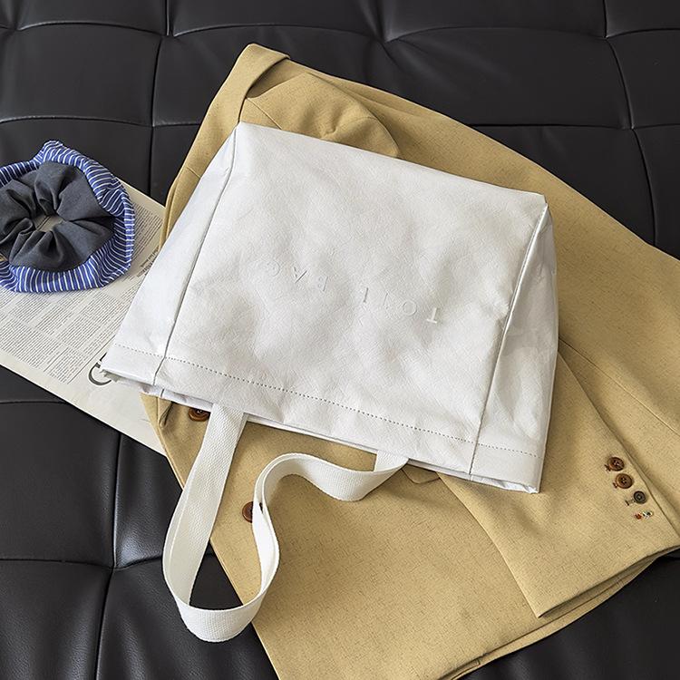 2025 Spring Jelly Bag Women's Tote Bag Large Capacity PVC Tote Bag Commuter Versatile Mommy Shoulder Bag