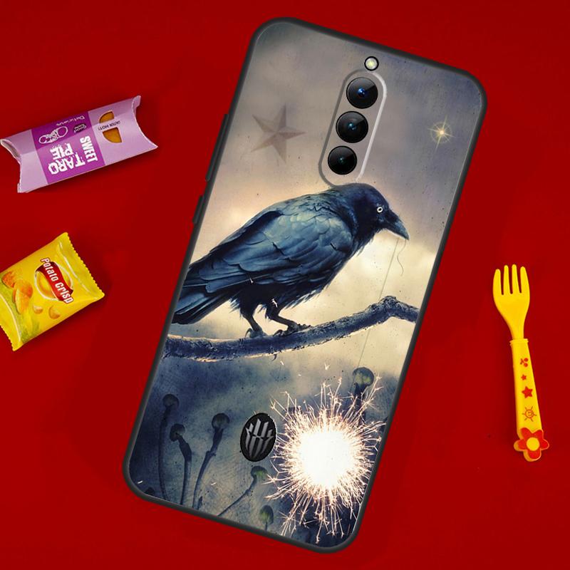 

Чохол для телефону на Хелловін Ворон Для ZTE Nubia Red Magic 11 Pro Plus 10 10S 9 9S 8 8S 6S 7S 6 7 Pro 10 Air Cover Red Magic 6