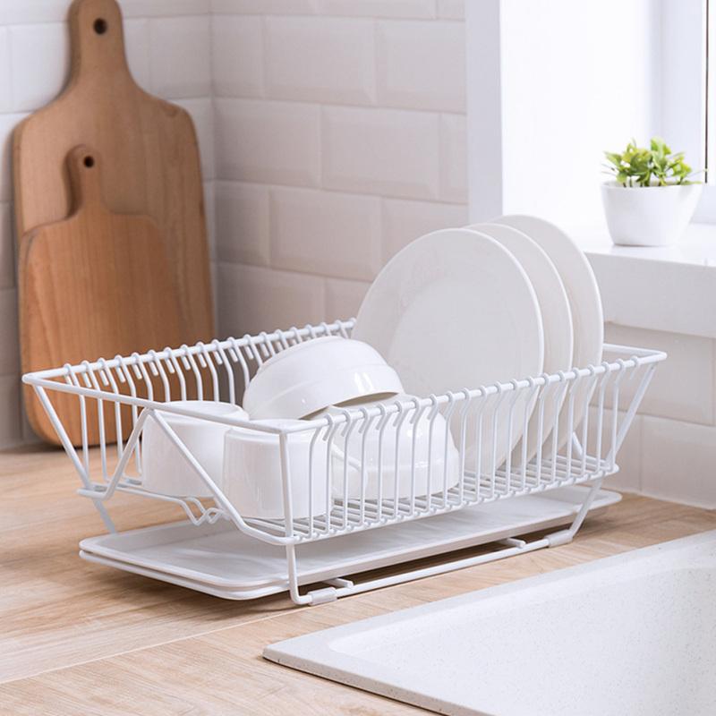 Cheap Kitchen Tableware Drain Bowl Rack Large Capacity Dish Drain