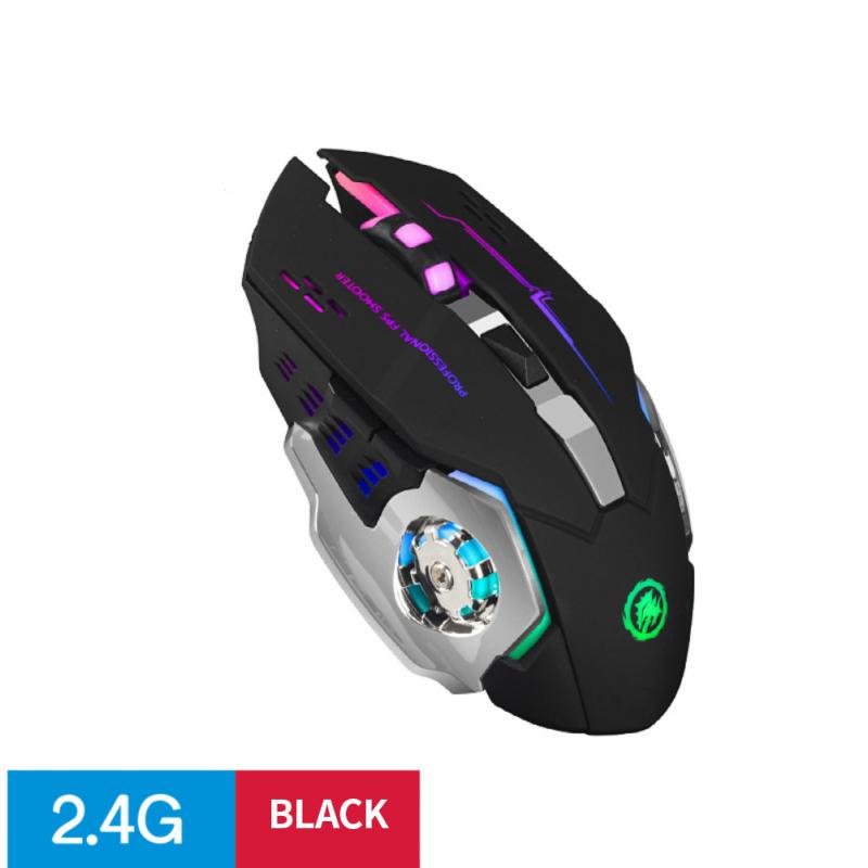 RYRA Profession Wireless/Wired Gaming Mouse 6 Buttons 3600 DPI Computer Mechanical E-Sports Backlight 2.4g USB Mouse For