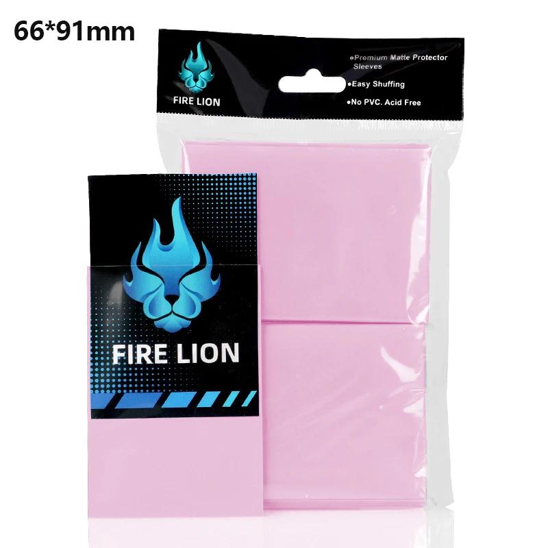 100PCS 66x91mm Matte Entertainment Card Sleeves Holder for TCG Cards Protector for MTG Card Sleeves Game Cards Frosted Sleeve