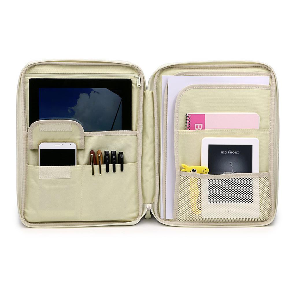 Waterproof File Tickets Organizer Portable File Folder Bag