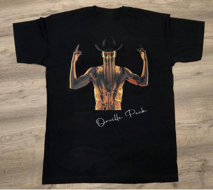 Orville Peck Camiseta Negra Talla Completa S5XL Unisex CS74 Camiseta Unisex