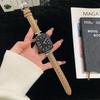 Suitable for Apple S11 watch with iwatch109876SE leather strap creative Huawei GT6 Xiaomi 9pro