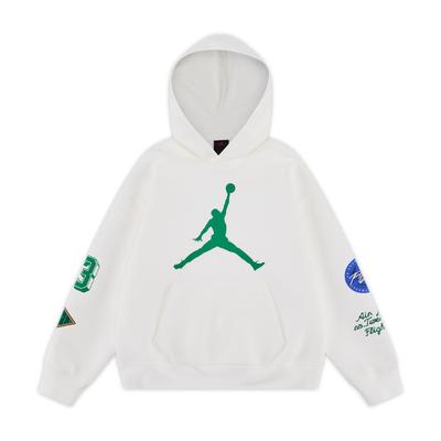 Jordan Air Flight Court Of Legends 23 Serie Gestrickter Pullover Hoodie Kinder-Hoodies Weiß Blau II0289-133