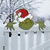 Christmas Tree Decoration Christmas Hat Decoration Insert Creative Gift Fence Peeper