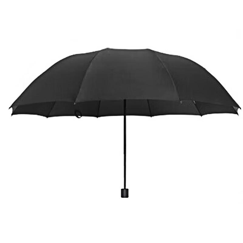 Heaven Dual-Use Large Reinforced 10-Rib Three-Fold Umbrella
