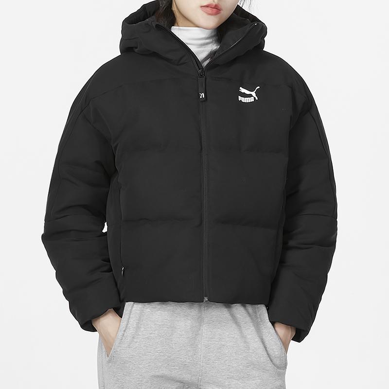 Puma Sports Casual Warm Down Jacket Women Jacket Black 537579-01