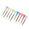 5PCS Golf Nail TEE Plastic Seat Cover Head Cover Serve Golf Tee Seat Ball Holders Mix Color Training Aids 5