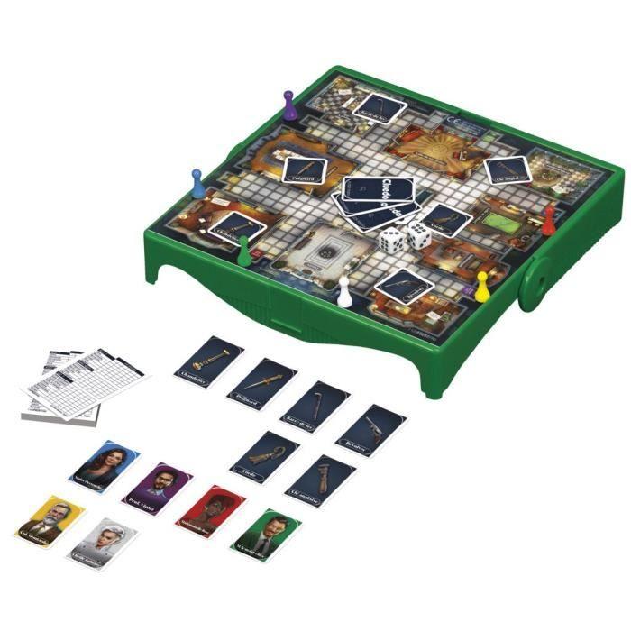 Cluedo Voyage, jeu de société de voyage pour 3 à 6 joueurs, jeu de voyage, Dès 8 ans, Hasbro Gaming