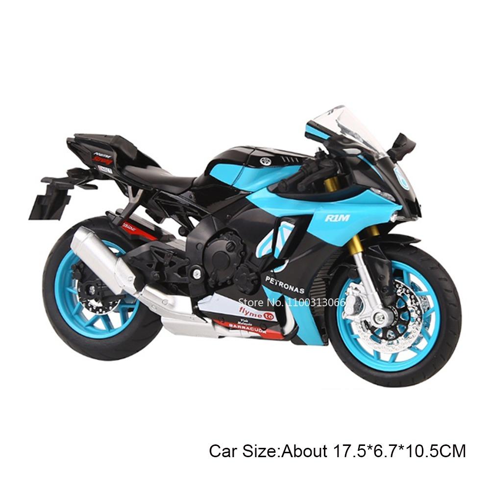 1:12 Honda CB400F R1 Motorcycles Models Toys Cars with Music Light Wheel Steering Miniature Motorcycle Office Table Ornament