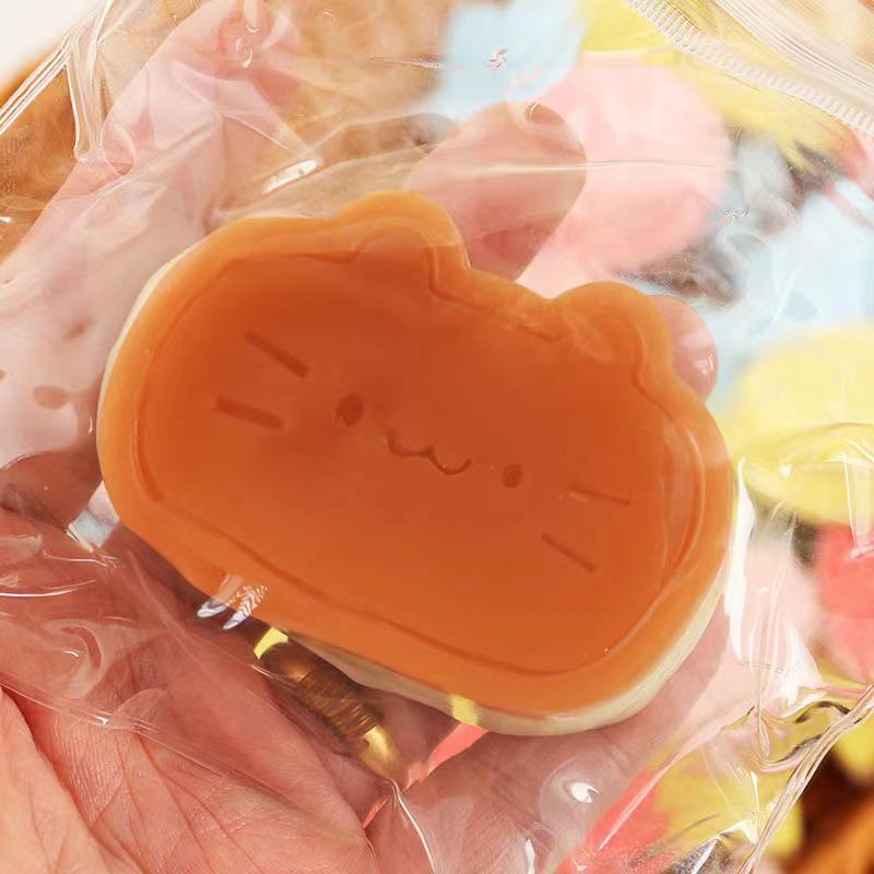 

Барвиста Прозора М яка Гумова Іграшка-Антистрес у Формі Котячої Лапи - Великий Розмір, Дизайн з ТПР для Декомпресії та Випускання Пари