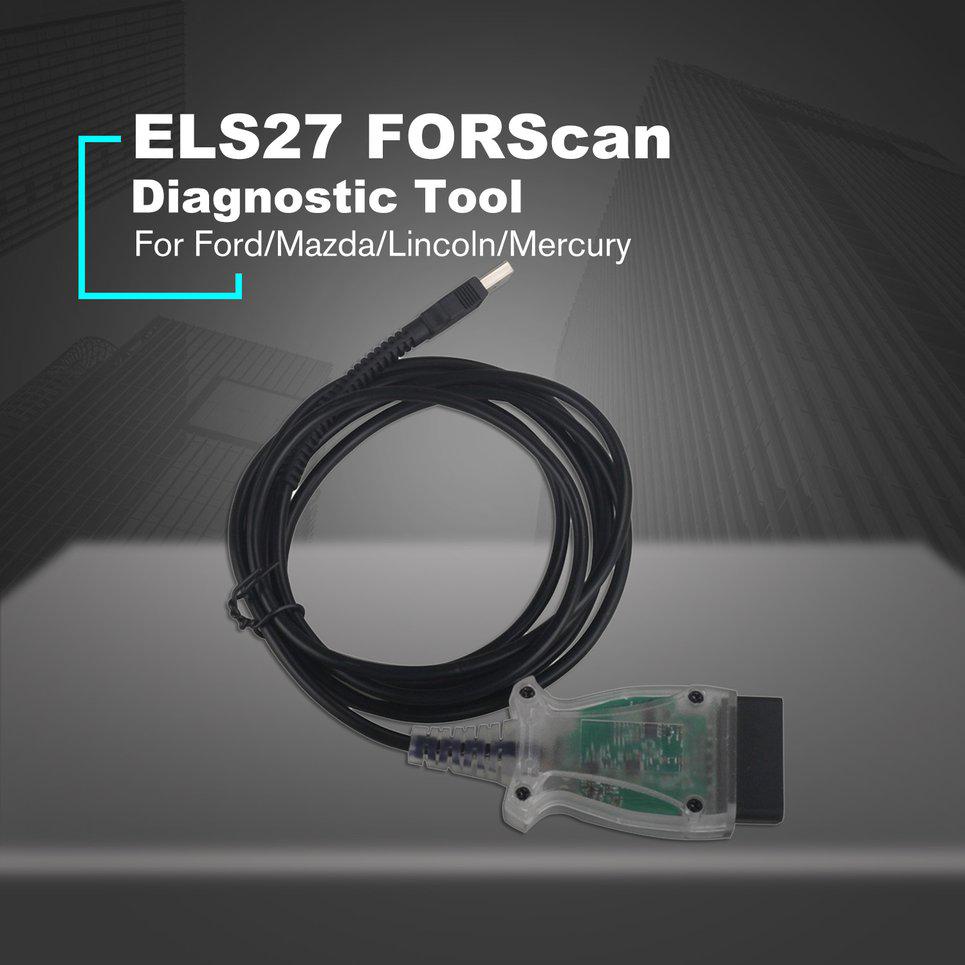 Buy ELS27 FORScan OBD2 USB Scanner Diagnostic Cable For Ford/Mazda ...