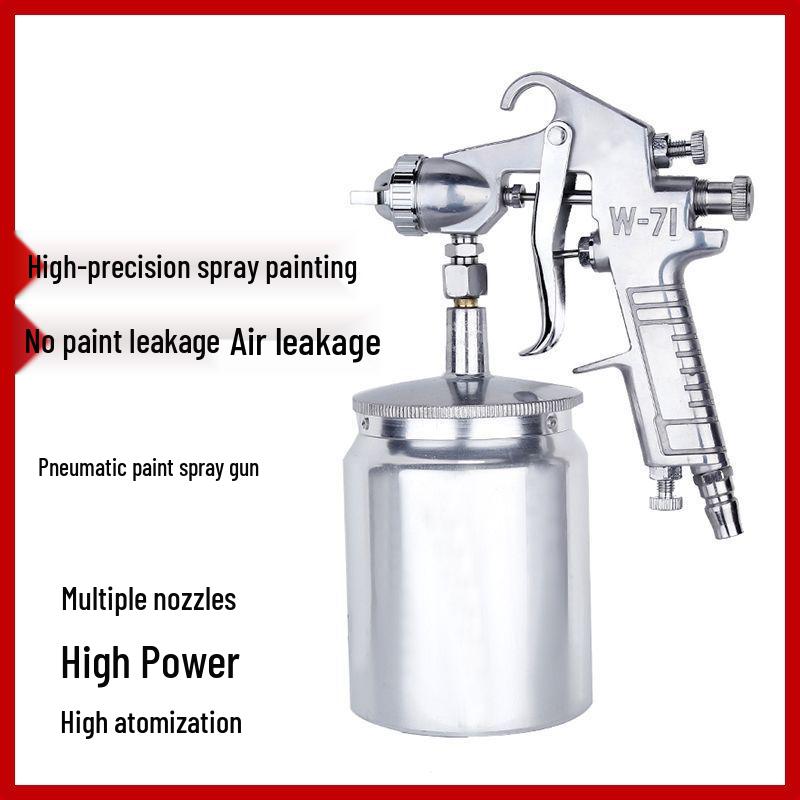 High Atomization Pneumatic Paint Sprayer for Leather, Furniture, and Automotive Water-Based Paints