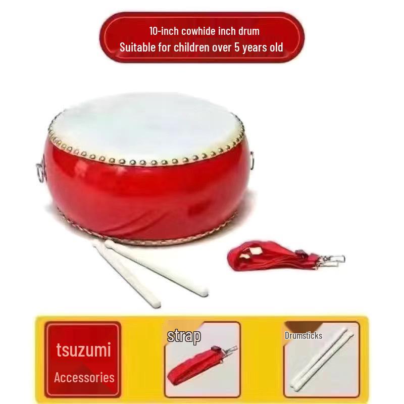 Durable Cowhide Tanggu Drum for Kids