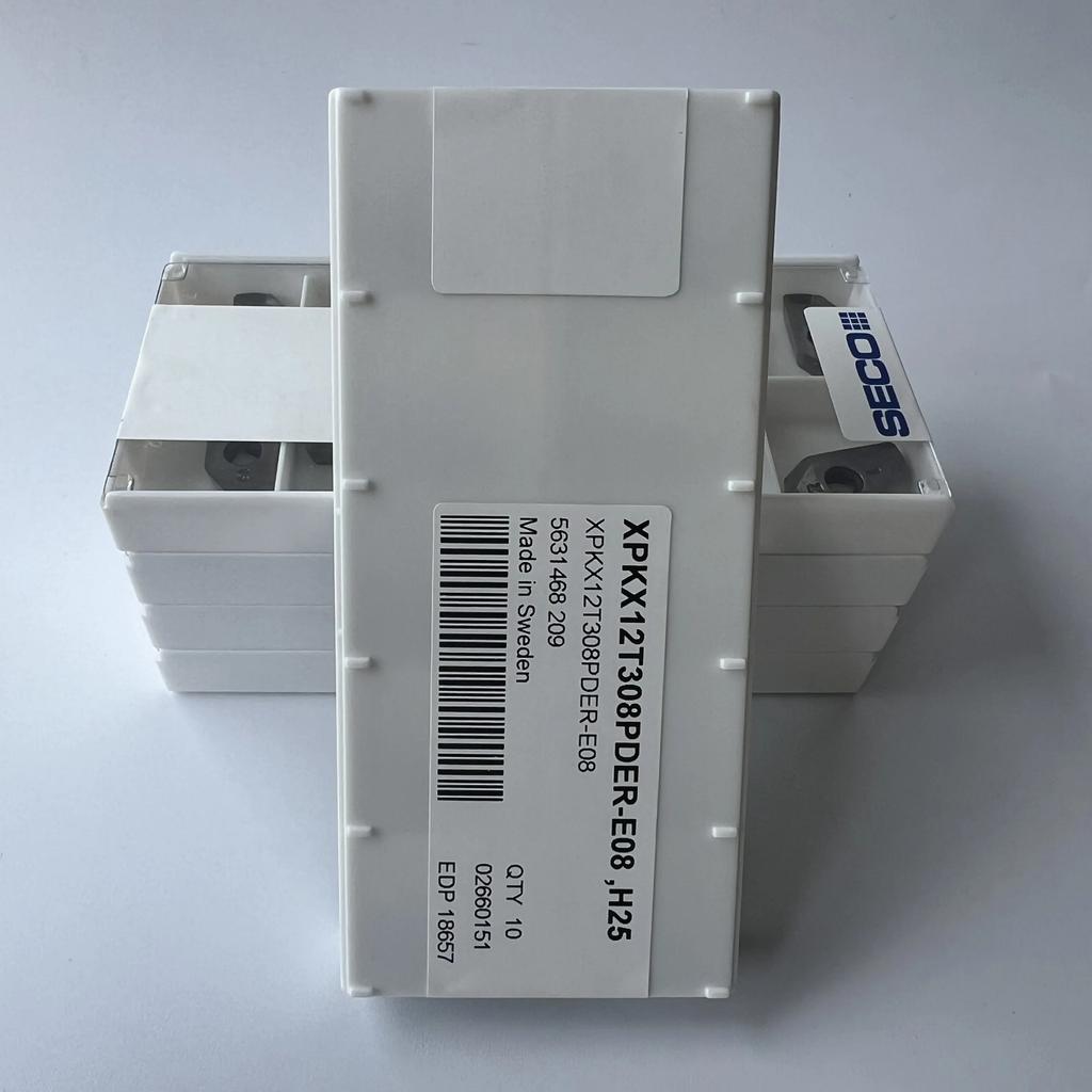 SECO / XPKX12T308PDER-E08,H25 / Original genuine CNC alloy blade 10 PCS
