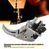 Steel Wheel Sewing Machine Foot Snap-On Roller Presser Foot  Multiple Layers