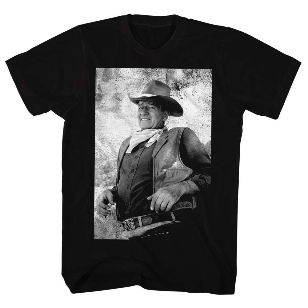 John Wayne 3 Times Men s Black Shirt 3XL