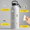 35-70pcs Tropical Island Beach Stickers Summer Travel Diy Luggage Guitar Fridge Laptop Graffiti Sticker Stationery School
