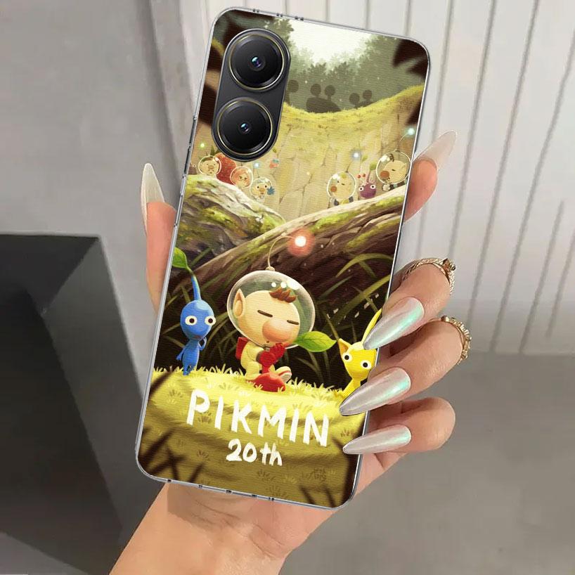 Game P-PikminS 4 Phone Case for Xiaomi Poco X5 X6 X7 Pro F7 Ultra M7 Redmi 15 15C 13 13C 12 12C 10 10A 10C 9 9A 9C 9T Shell Poco