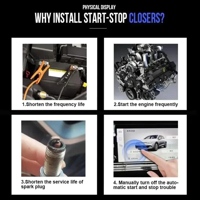 Auto Start Stop Eliminator Smart Canceller Engine System Off Control Cable Plug For VW Tiguan L Pro MK3 24-25 Teramont Pro 25-26