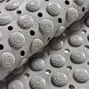 Non-Slip Silicone Bathroom Mat - Foot Massage Shower Mat, Water-Resistant Bathtub Floor Mat for Safety & Comfort