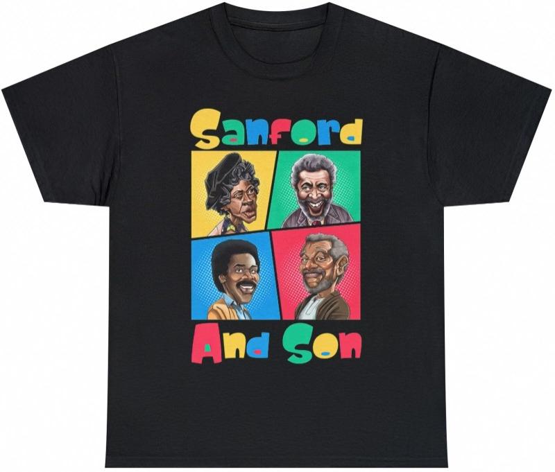 Sanford And Son Funny Fan Art 90s Vintage Gift TShirt Unisex Women Unisex All SIze S4XL Unisex New SpringSummer Arrivals 4XL