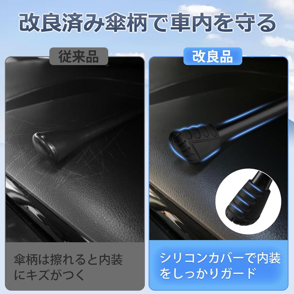 From Improved Mozan Sunshade for Toyota Prius 50 Series Windshield PRIUS 50 Series 4th Generation ZVW50 ZVW51 Umbrella UV 10 Flexible Sun Light Heat