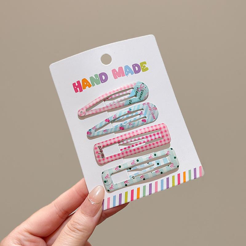 Cute, Stylish, Simple, Versatile Baby Hair Clips, Girl's Bangs Clips, Colorful Hair Clips