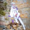 Anime Costumes: Life in a Different World from Scratch Cosplay Emilia Outfit Emilia Cosplay Costume