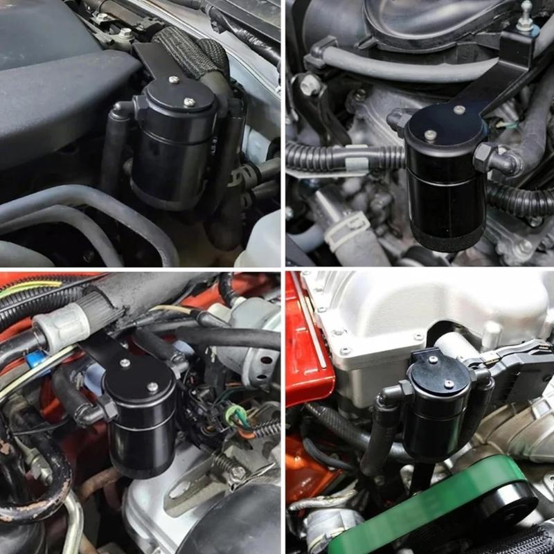 Air Oil Separator Auto Accessory Engine Oil Separator Kit for 1500 Easy Installation Oil Catch Can