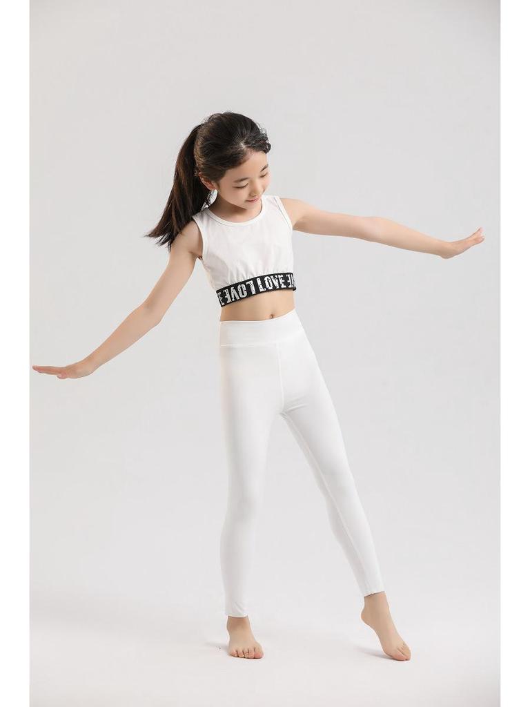 Summer Seamless Girls' Nylon Yoga & Dance Pants
