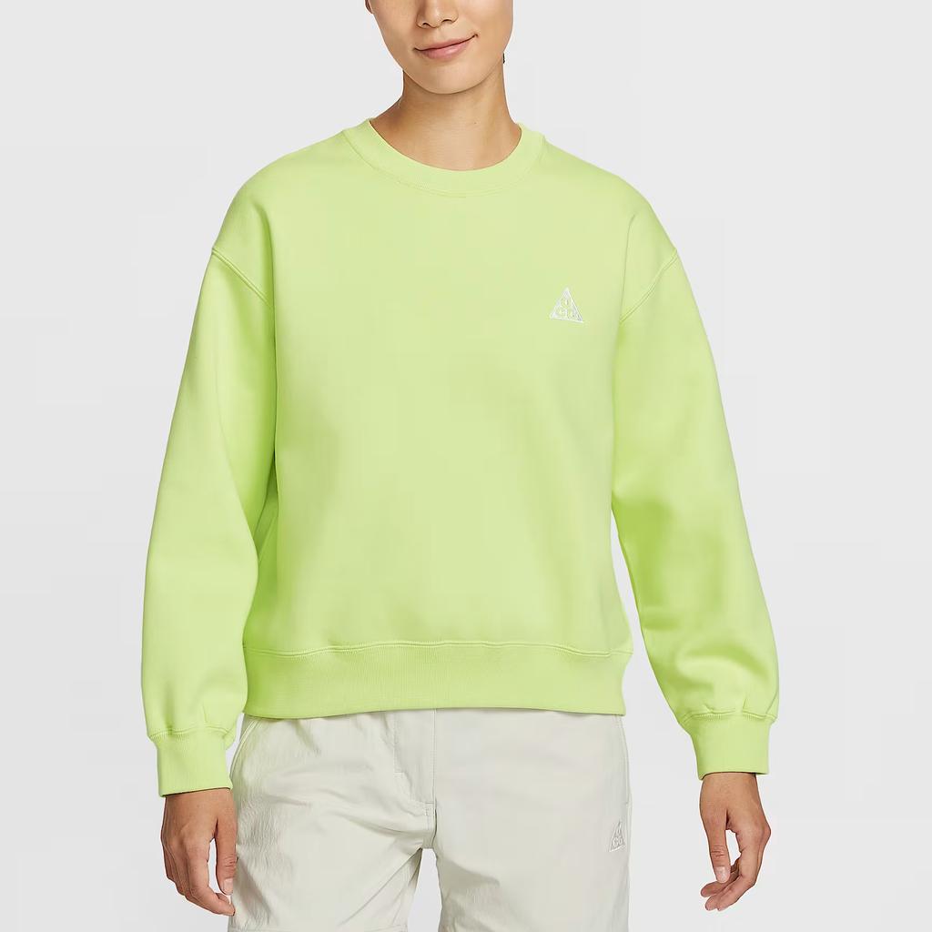 Nike ACG Series Tuff Fleece Crew Neck Long Sleeve Sweatshirt Women Tops IH0716-736