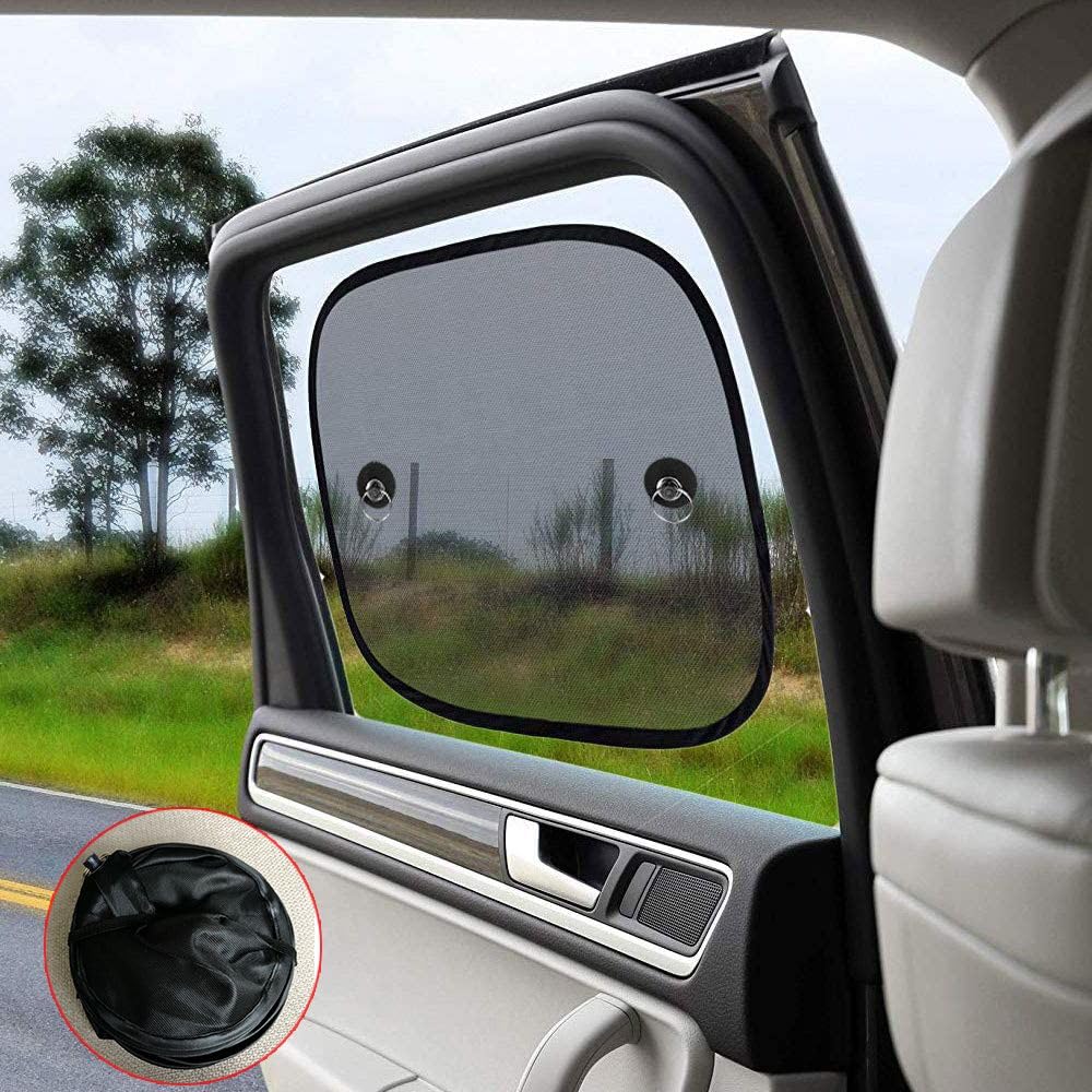 2pcs Car Sun Shade Cover Universal Windshield Foldable Visor Reflector Windshield Car Window Sunshade Protector Accessories