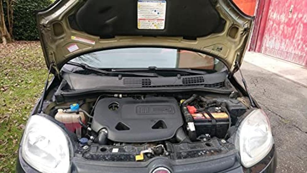 KUNSYOUKIM Bonnet Hood Dampers for Fiat Panda 319 Vehicle Modification Inspection Set of 2 (3rd Generation) 2011-2021, Parts, Eligible, 1-Year