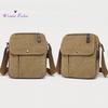 Bolso bandolera informal de viaje multifunción de lona vintage para hombre