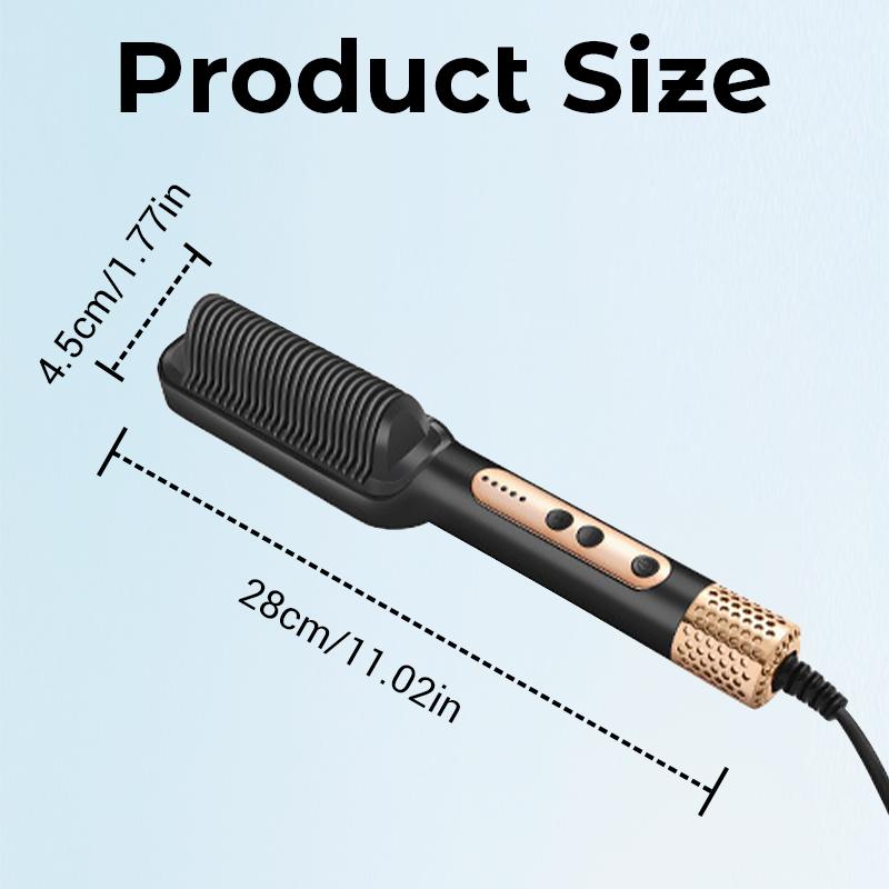 Negative Ion Hair Straightener Hot Sale Mini Hair Straightener Hot Comb Customized Hairs Styling No Harm To Hair Anti Scalding
