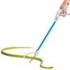 Pinza Raccogli Serpenti Professionale Non Pieghevole in Lega di Alluminio da 70CM con Impugnatura Blu