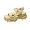 Cross-strapped Sandals Women's Summer New One-pedal Open-toed Casual Muffin Beach Versatile Sandals