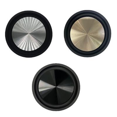 Bassradiator Lautsprechermembran Zusätzliche Bassvibrationsmembran Passive Radiatoren für Tieftöner Lautsprecher DIY