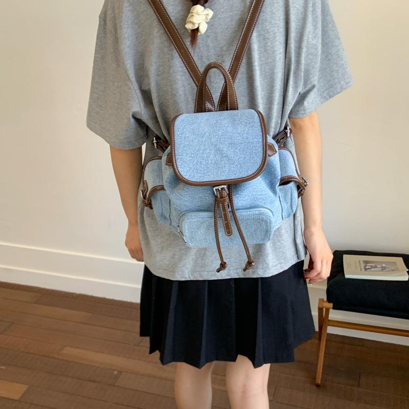 New Fashion Backpack Large Capacity Versatile Handbag Travel Commuter Backpack