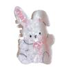 Hair Claw Clip Rabbit Theme Hair Claw Clamp Lovely Valentine's Day Hair Holder Barrettes Strong Hold Hairpin for Girls
