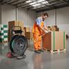 Banding Strapping Cart, Fit for PET/PP/Polyester Strapping Coils with 20.3/40.6 Cm Core Size, Heavy Duty Strapping Dispenser Equipped with Upgrade