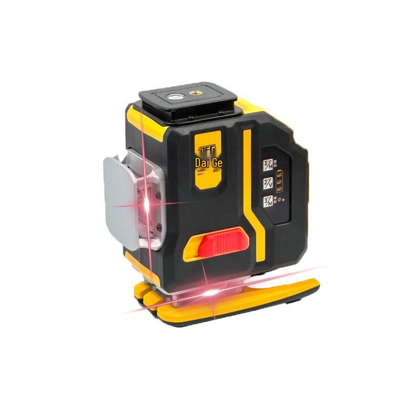 Daige 12 Model Infrared Level: High-Precision, Super Bright Green/Red Light for Outdoors