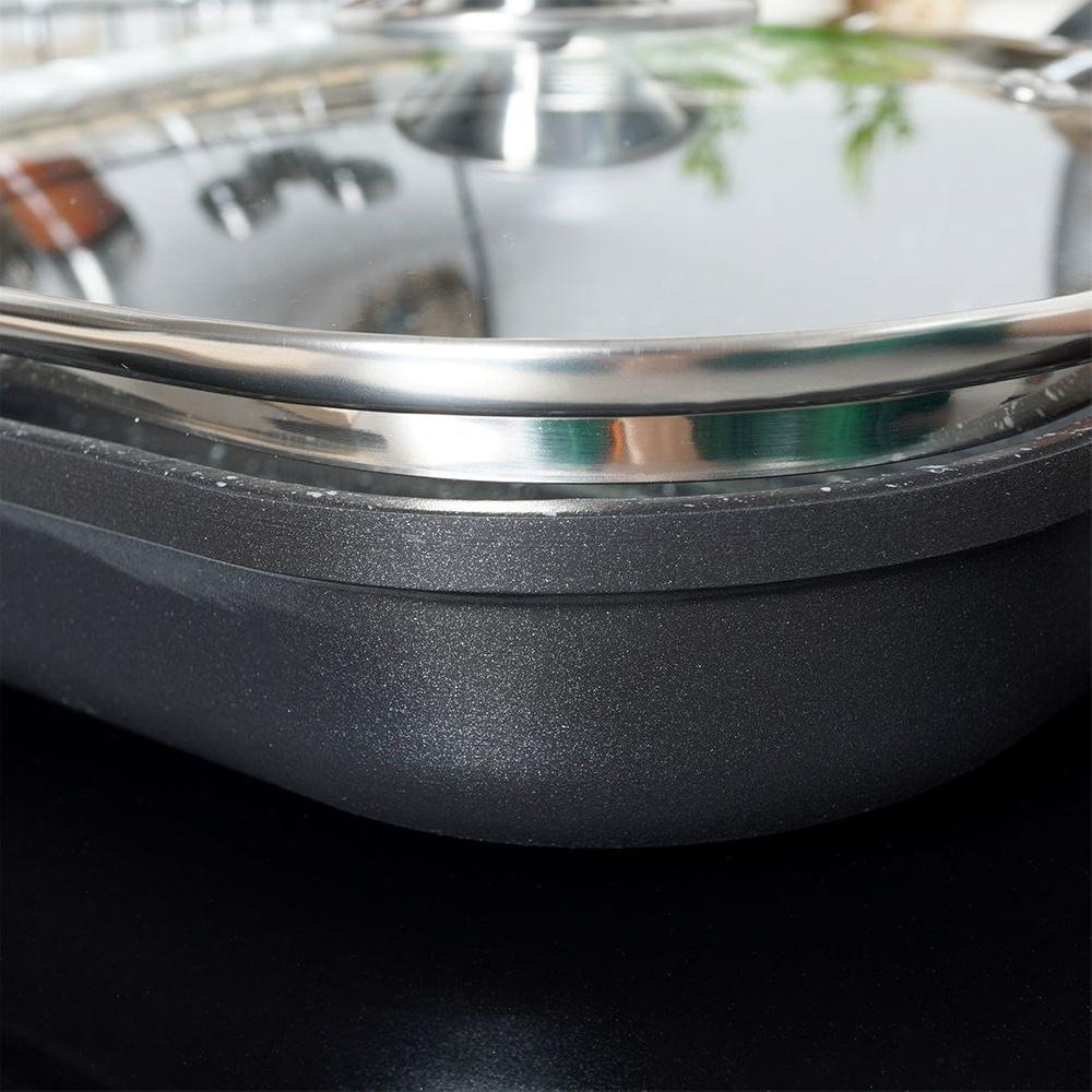 GRANDE Square Glass Lid 27x27 Cm