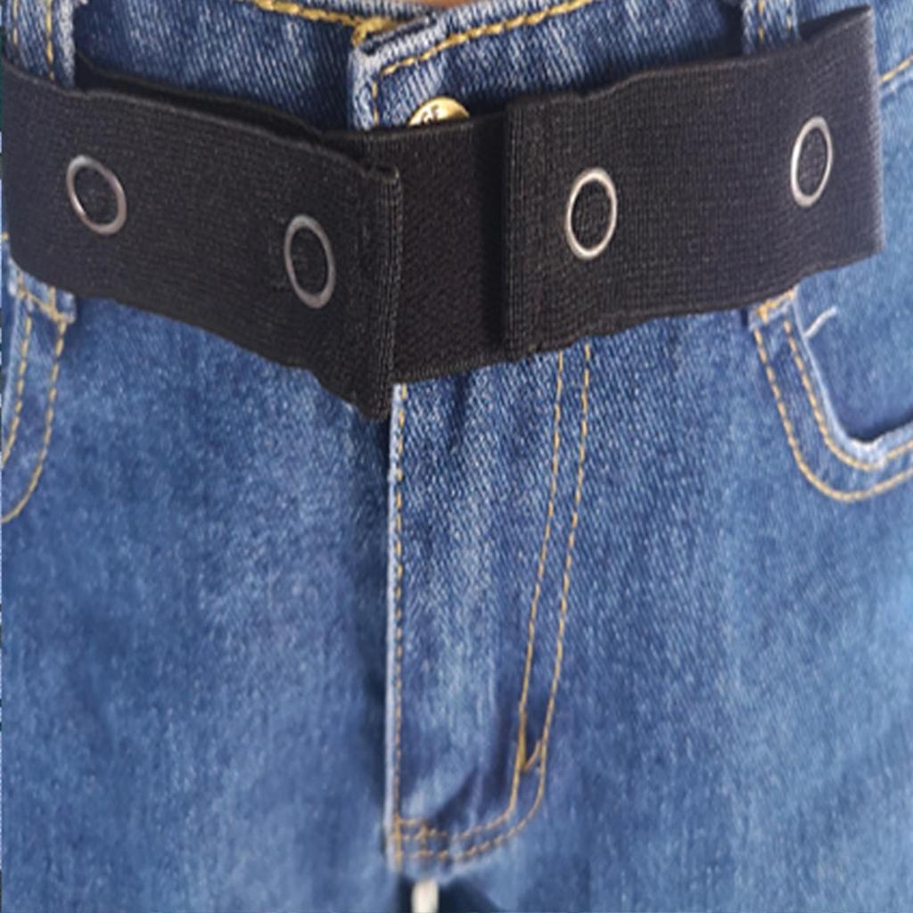 2x Waistband Extenders Reusable Snap Button Spare Adjustable for Pants Jeans Pants