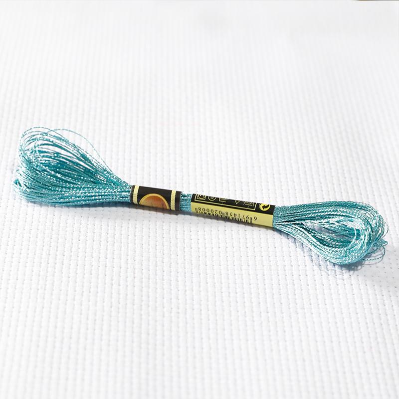 16M/roll Multi-color Gold And Silver Thread Computer Embroidery Gold Thread DIY Cross-stitch Metal Thread TJ20500
